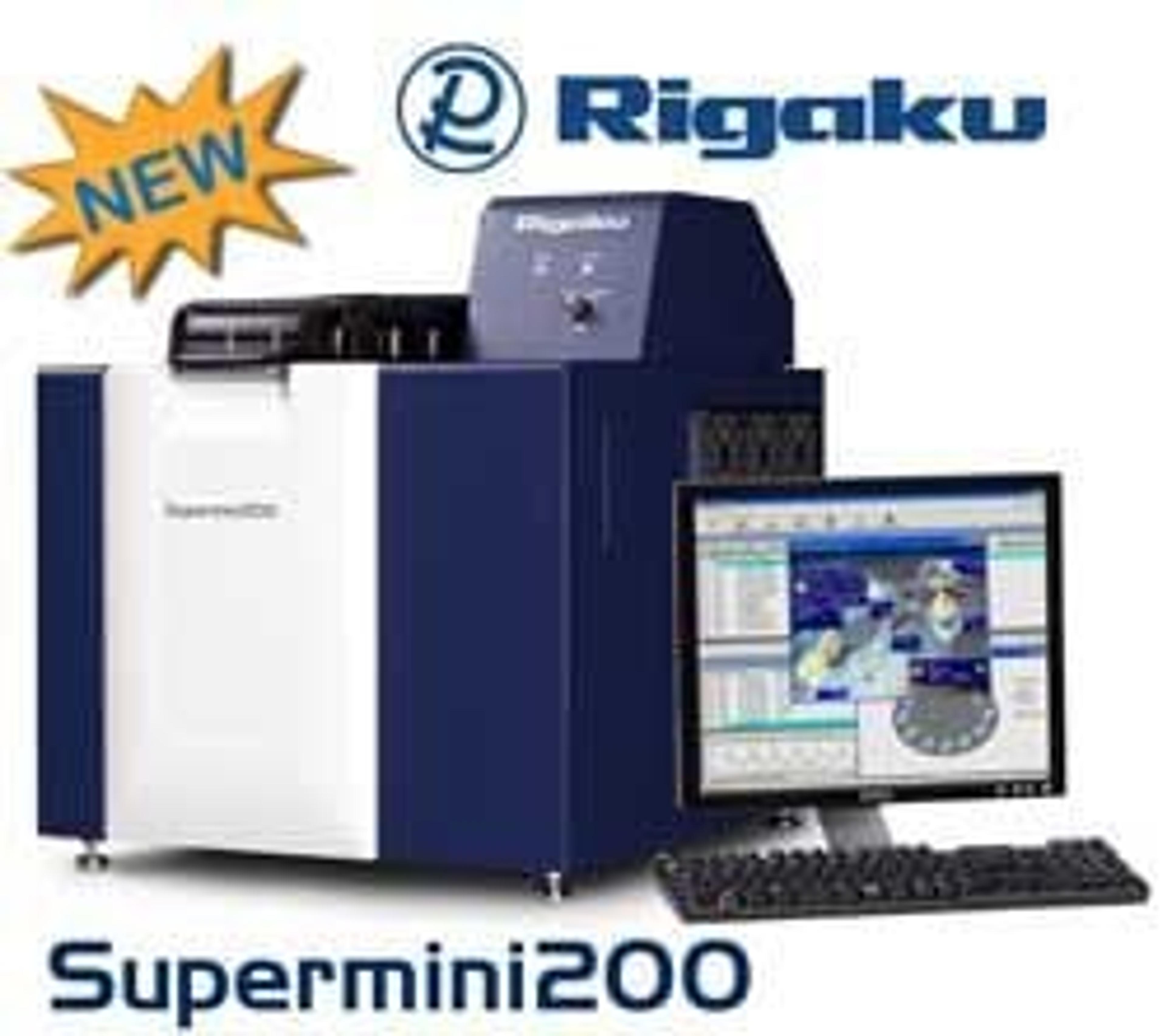 Supermini 200 Benchtop WDXRF Spectrometer - Rigaku Corporation - Spectroscopy