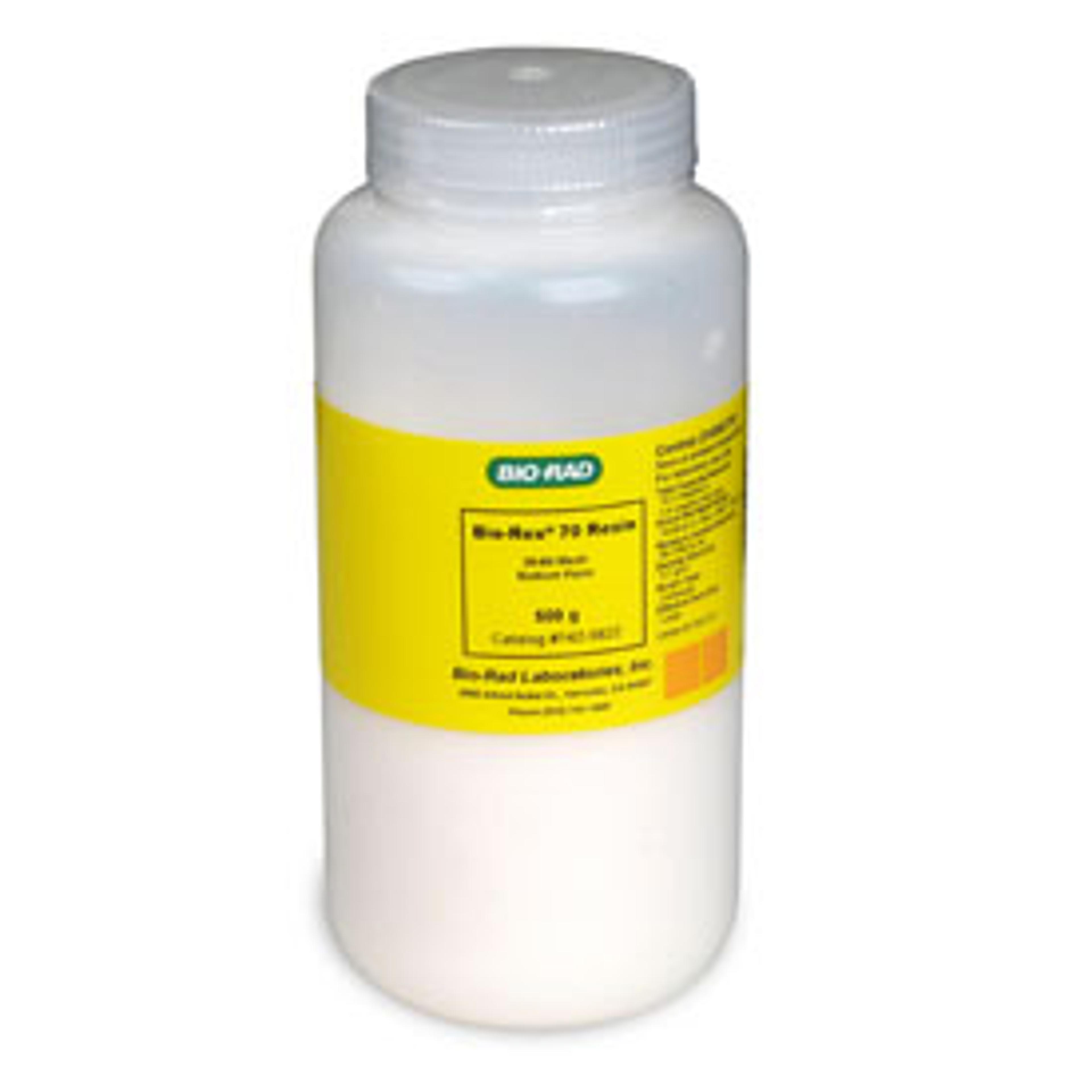 Bio-Rex™ 70 Cation Exchange Resin, analytical grade, 20–50 mesh, sodium form, 500 g - Bio-Rad - Separations