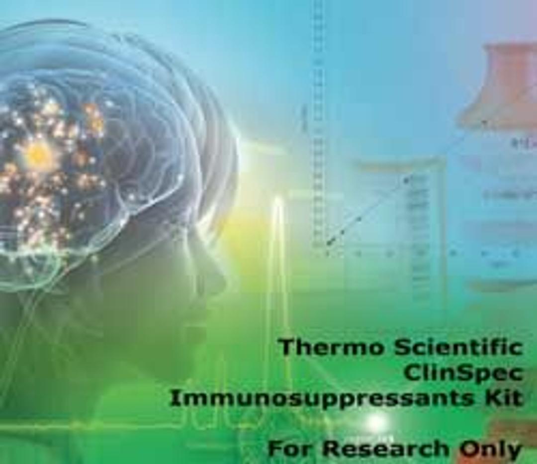 Thermo Fisher Scientific ClinSpec Immunosuppressants Test kit - Thermo Fisher Scientific - Clinical Diagnostics
