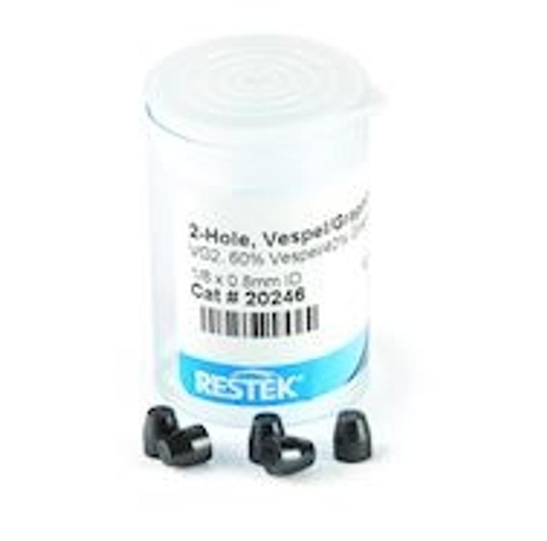 Two-Hole Ferrules for 1/8-Inch and 1/16-Inch Compression-Type Fittings - Restek Corp. - Separations