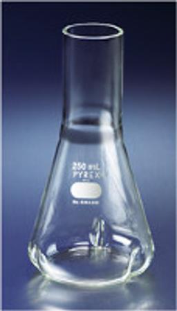 PYREX® 500 mL Delong Shaker Erlenmeyer Flask with Baffles - Corning Life Sciences - Life Sciences