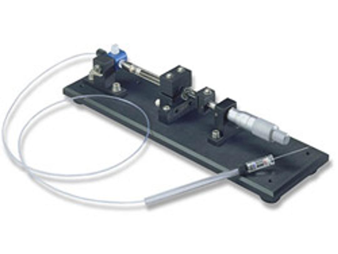 Manual Injector with non-rotating micrometer - AutoMate Scientific Inc. - Life Sciences