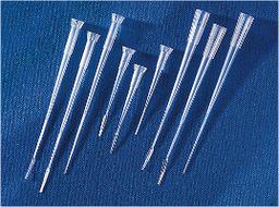 Corning® 1-200 µL Flat 0.4 mm Thick Gel-Loading Pipet Tips, Natural, Nonsterile, 200 Tips/Rack, 2 Racks/Case, 400 Tips/Case - Corning Life Sciences - General Lab