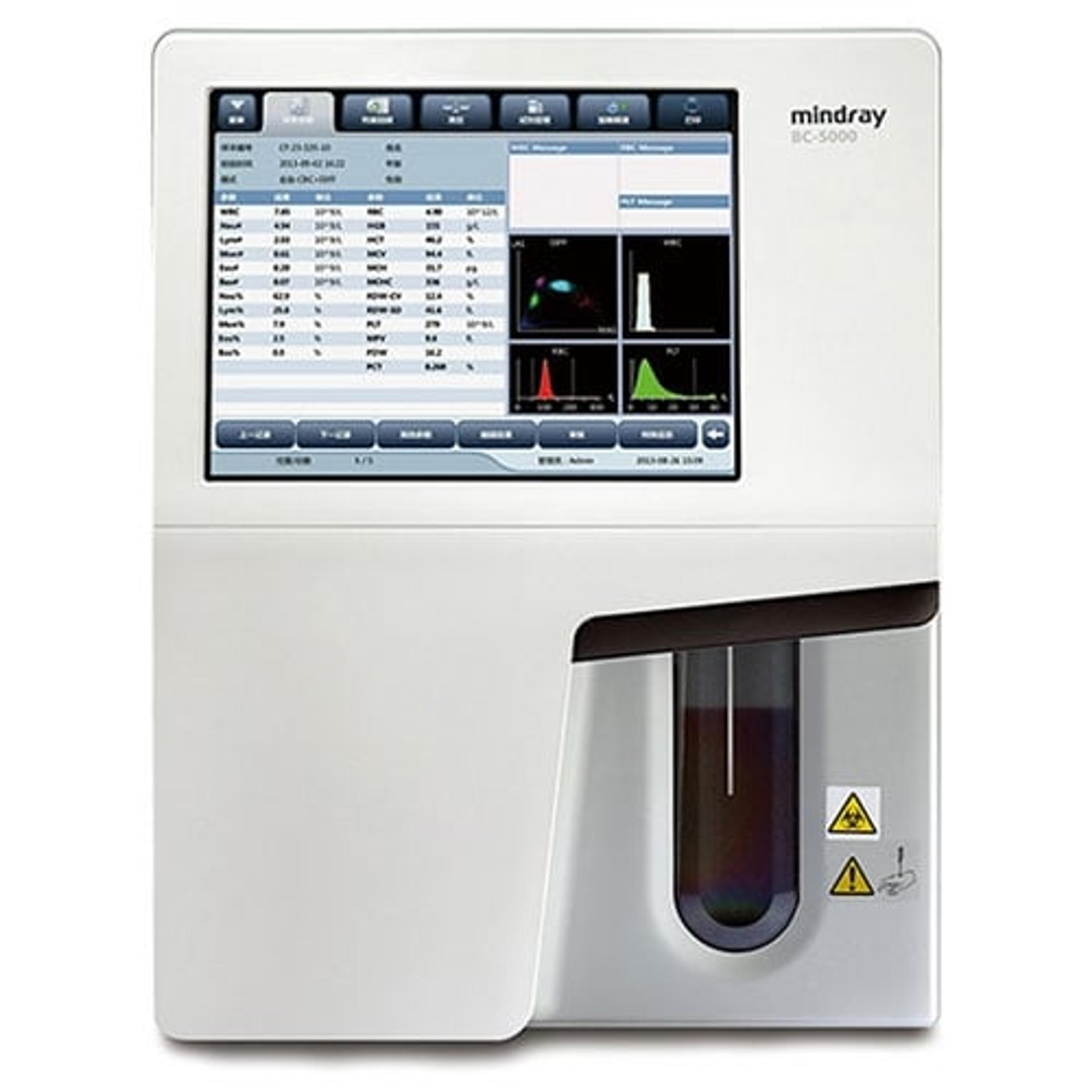 BC-5000 - Mindray (UK) Ltd - Clinical Diagnostics