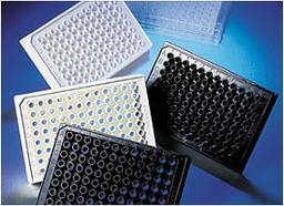Corning® 96-well Half Area Black/Clear Flat Bottom Polystyrene NBS Microplate, 25 per Bag, without Lid, Nonsterile - Corning Life Sciences - Life Sciences