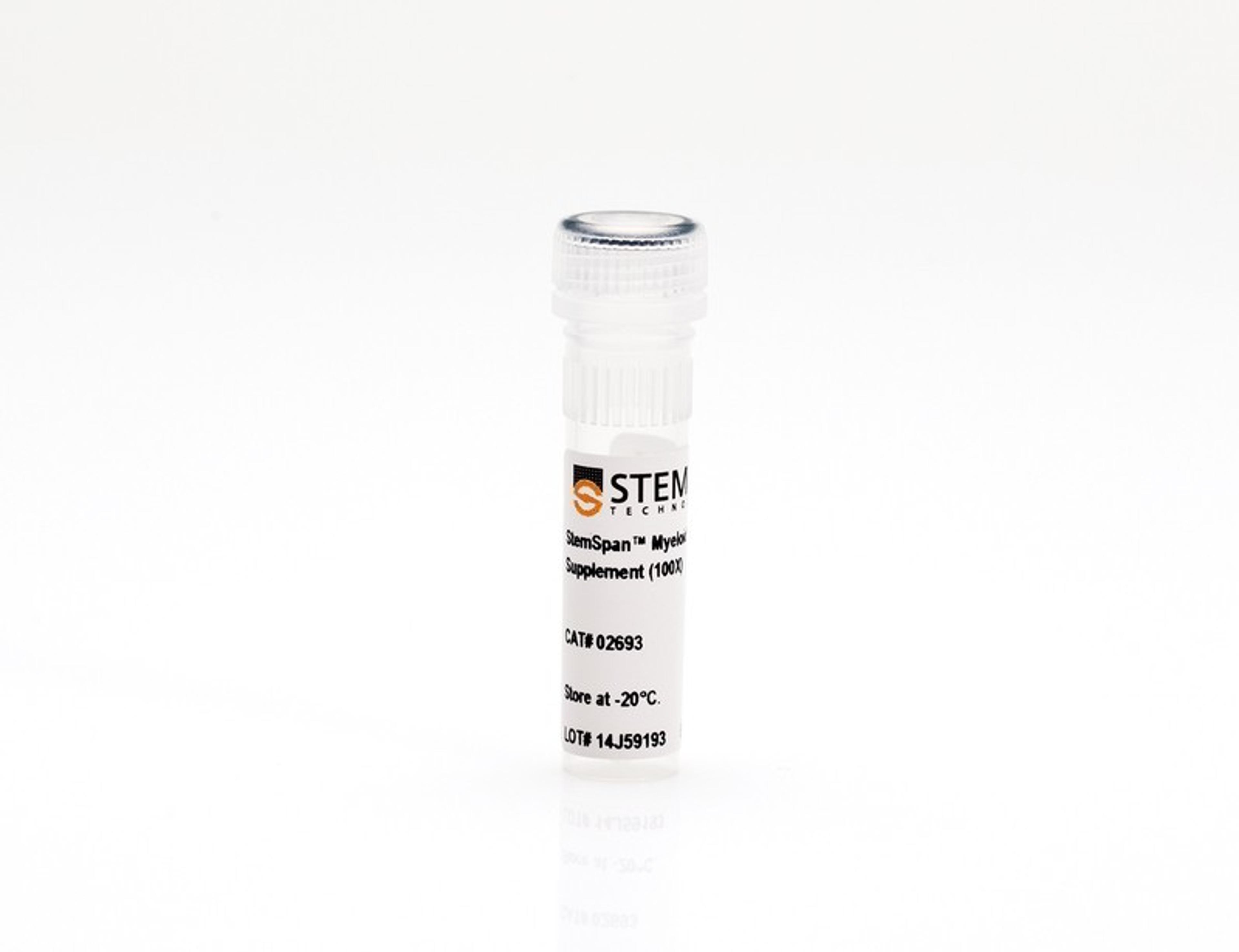 StemSpan™ Myeloid Expansion Supplement (100X) - STEMCELL Technologies Inc. - Life Sciences
