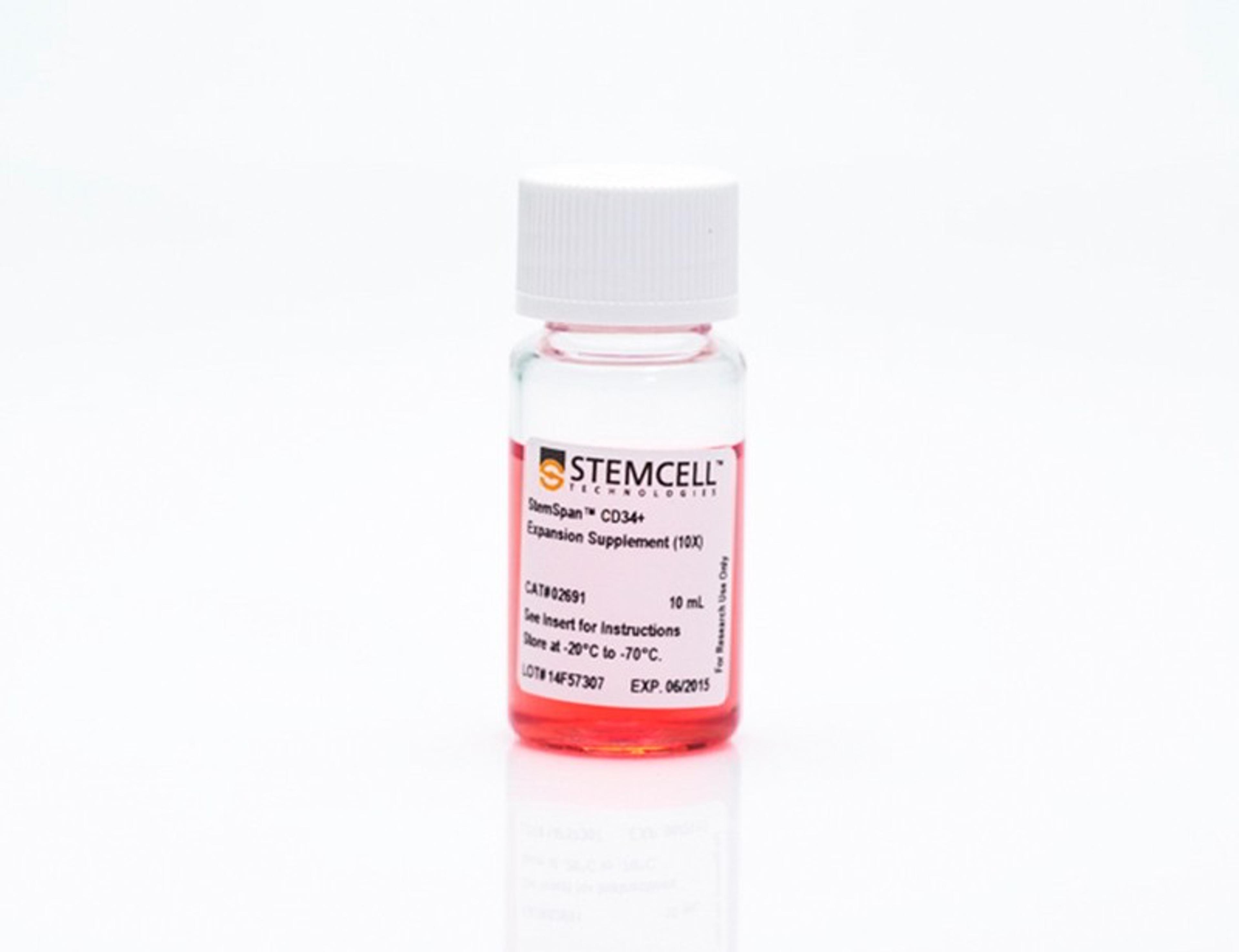StemSpan™ CD34+ Expansion Supplement (10X) - STEMCELL Technologies Inc. - Life Sciences