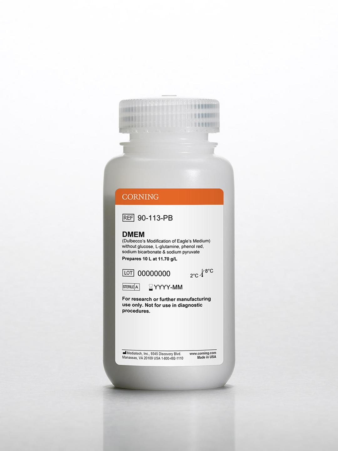 Corning® 10L DMEM (Dulbecco’s Modified Eagle’s Medium), Powder - Corning Life Sciences