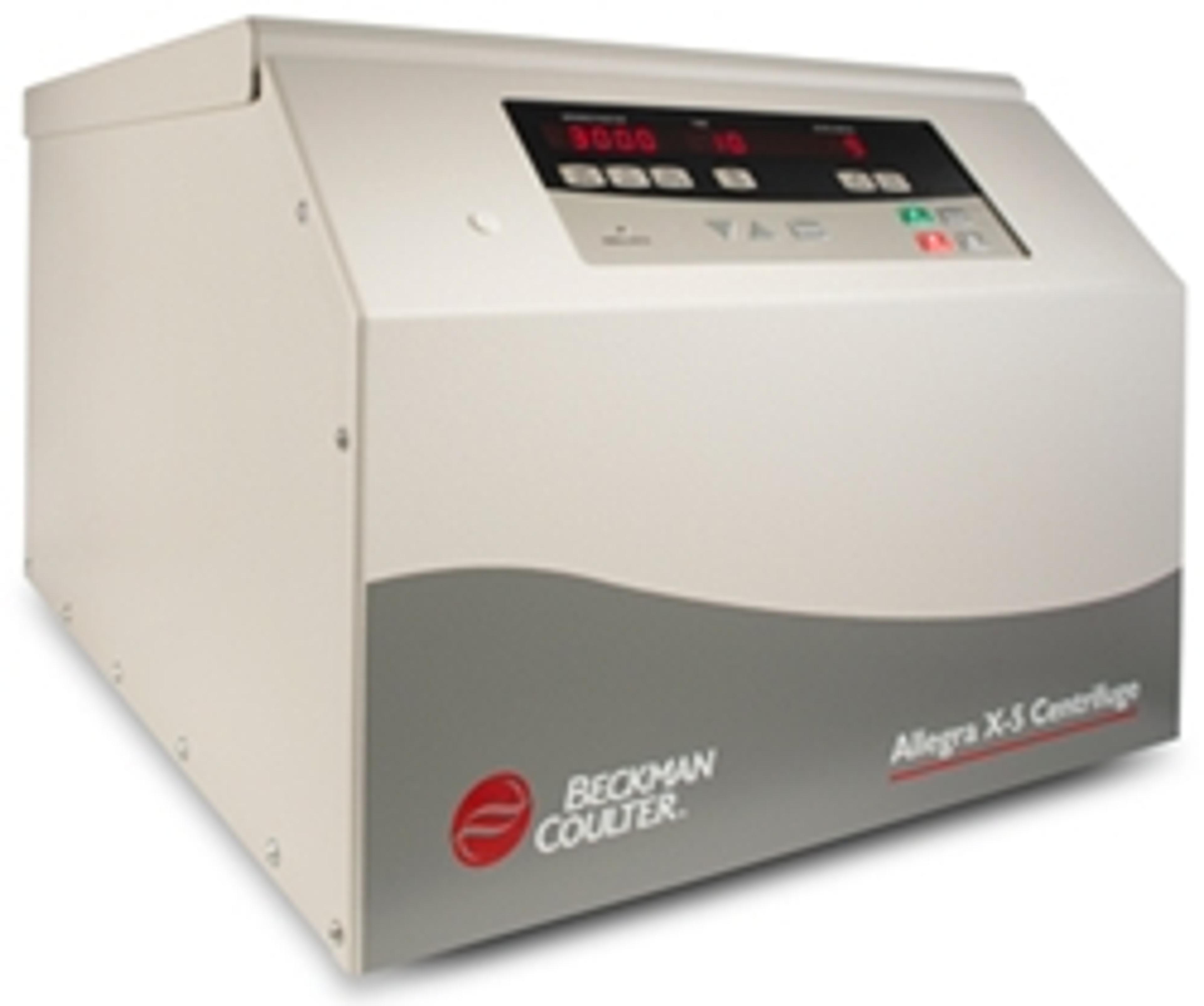 Allegra X-5 Benchtop Centrifuge - Beckman Coulter Diagnostics - General Lab