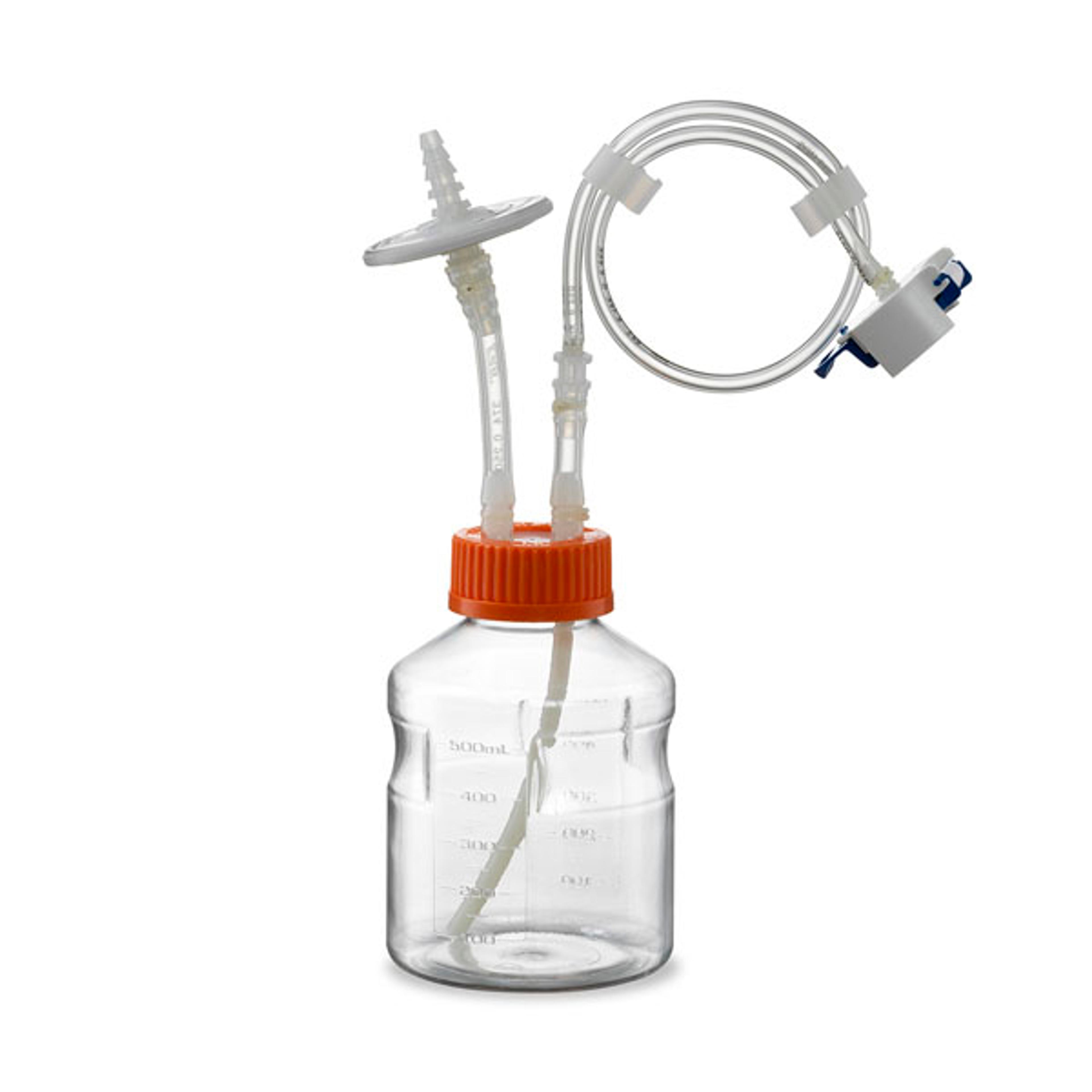 Corning® Ascent® 500ml Storage Bottle with ¼” Aseptic Connector - Corning Life Sciences - General Lab