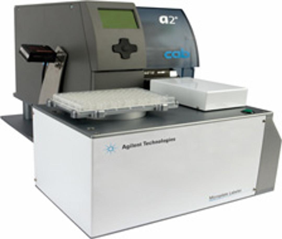 Microplate Barcode Labeler - Agilent Technologies - Lab Automation