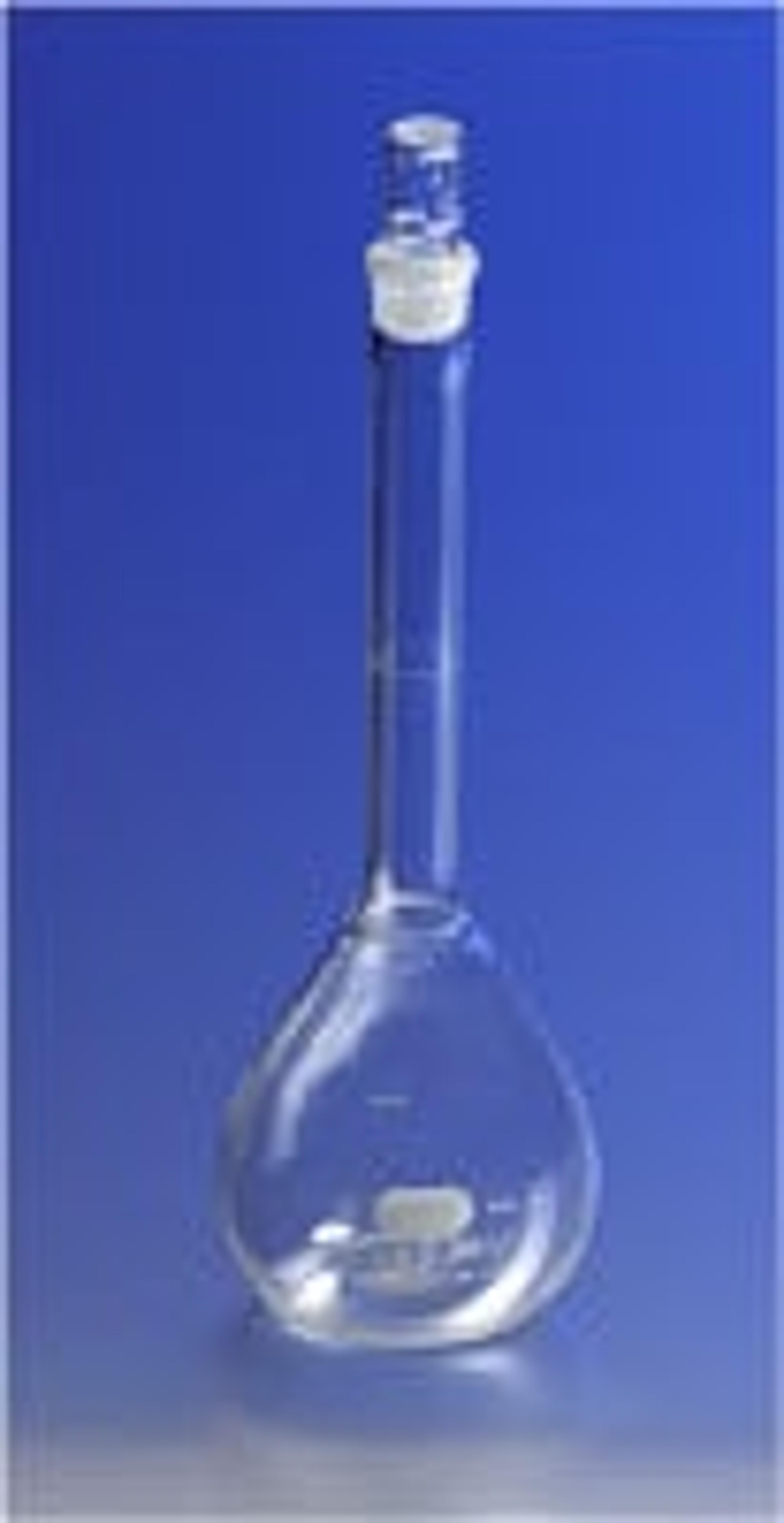 PYREX® 10 mL Class A Certified and Serialized Volumetric Flasks, with Glass Standard Taper Stopper - Corning Life Sciences - General Lab