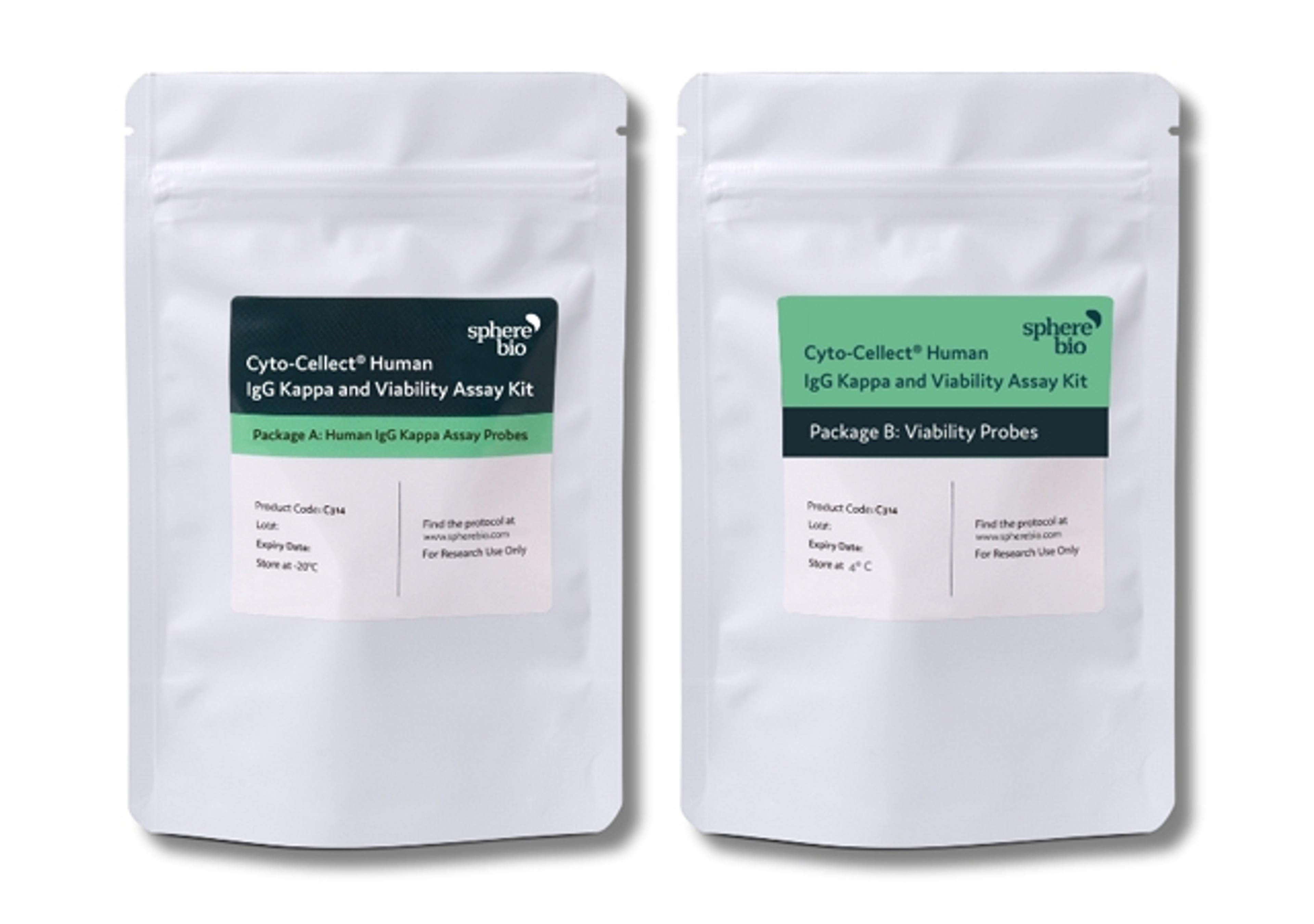 Cyto-Cellect® Human IgG Kappa and Viability Assay Kit - Sphere Bio - Drug Discovery & Development
