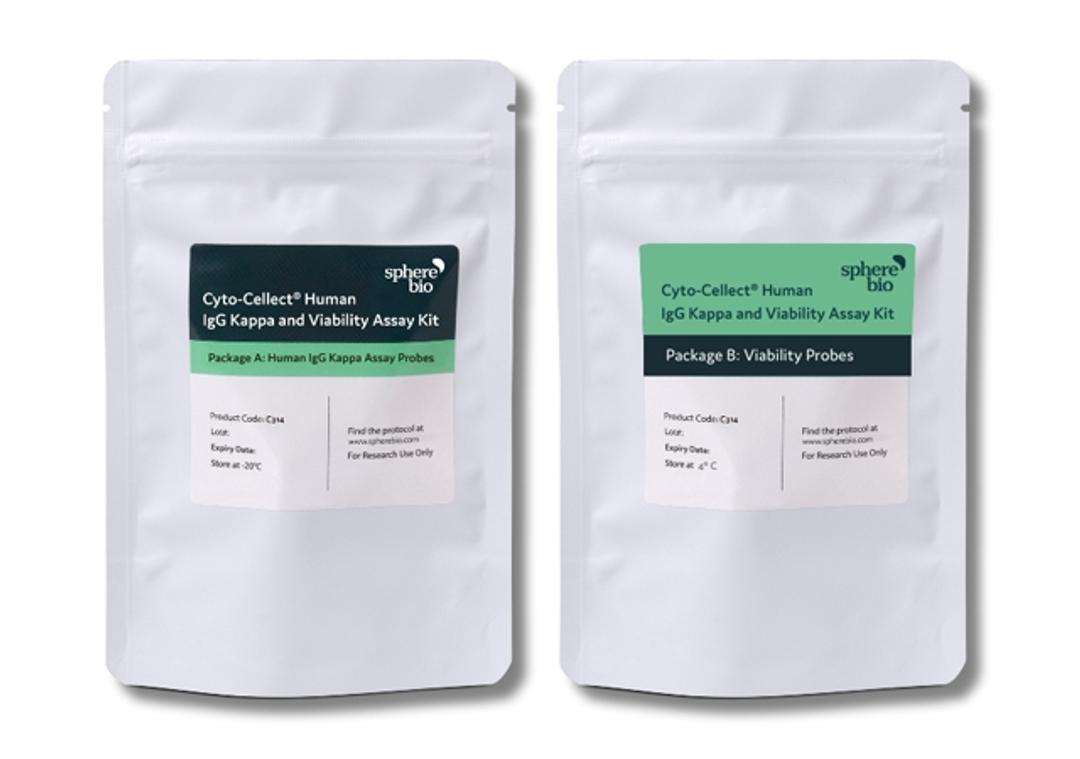 Cyto-Cellect® Human IgG Kappa and Viability Assay Kit - Sphere Bio - Drug Discovery & Development