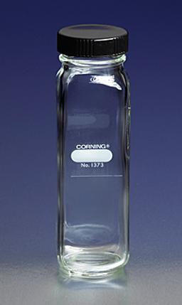 PYREX® 160 mL Wide Mouth Milk Dilution Bottle, Screw Cap, Graduated - Corning Life Sciences - General Lab