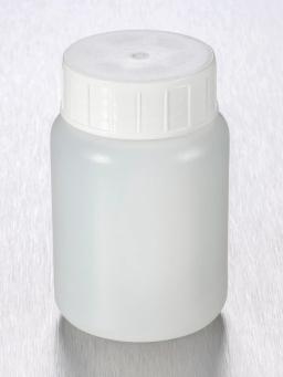 Corning® Gosselin™ Round HDPE Bottle, 100 mL, 37 mm White Cap with Seal, Assembled, 335/Case - Corning Life Sciences