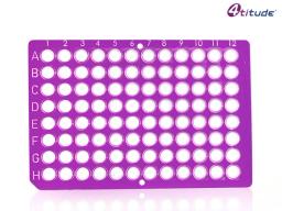 4titude® FrameStar® 96 Well Non-Skirted PCR Plate (Purple, Clear Wells) - Brooks Life Sciences - Life Sciences