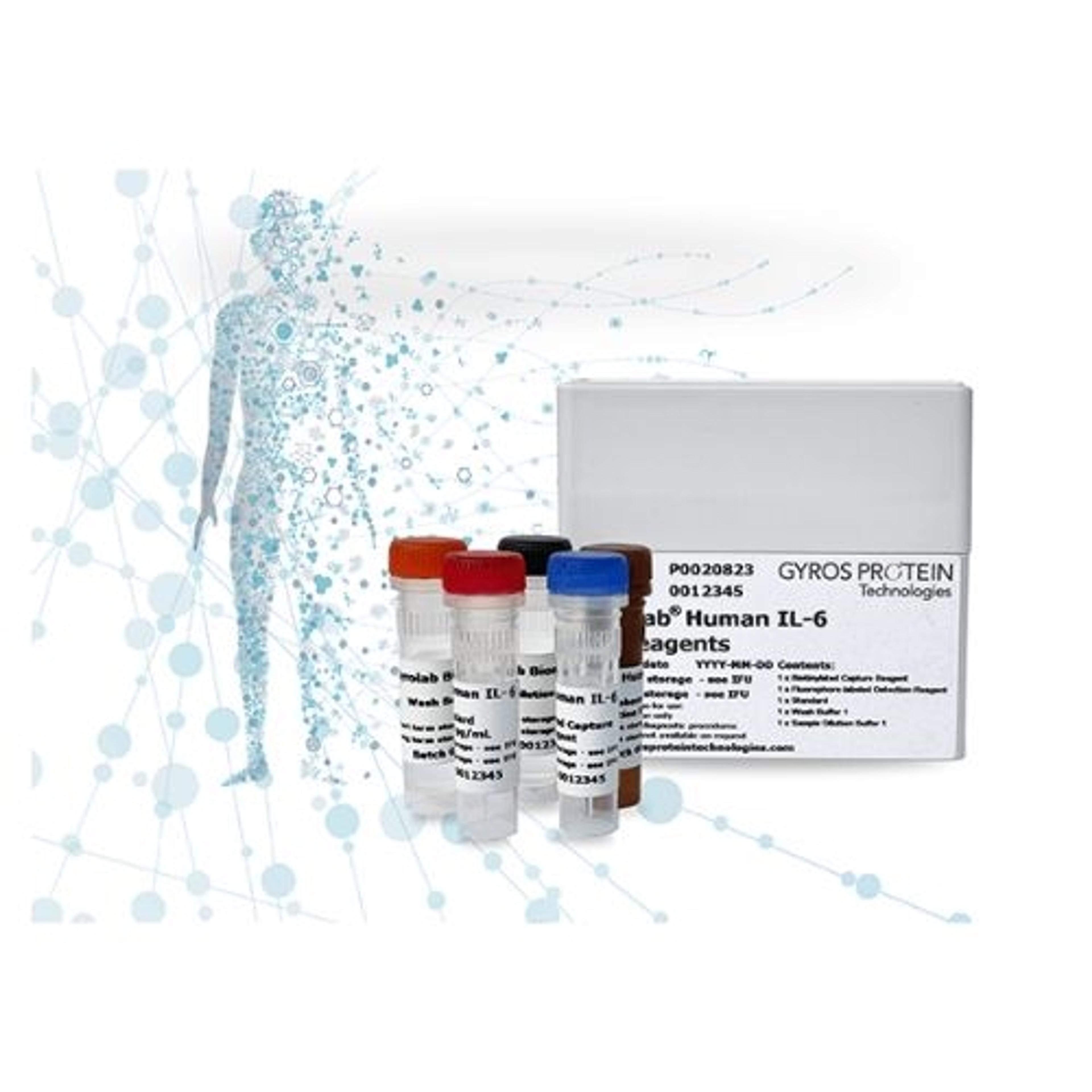 Gyrolab® Human IL-6 Kit Reagents - Gyros Protein Technologies - Life Sciences
