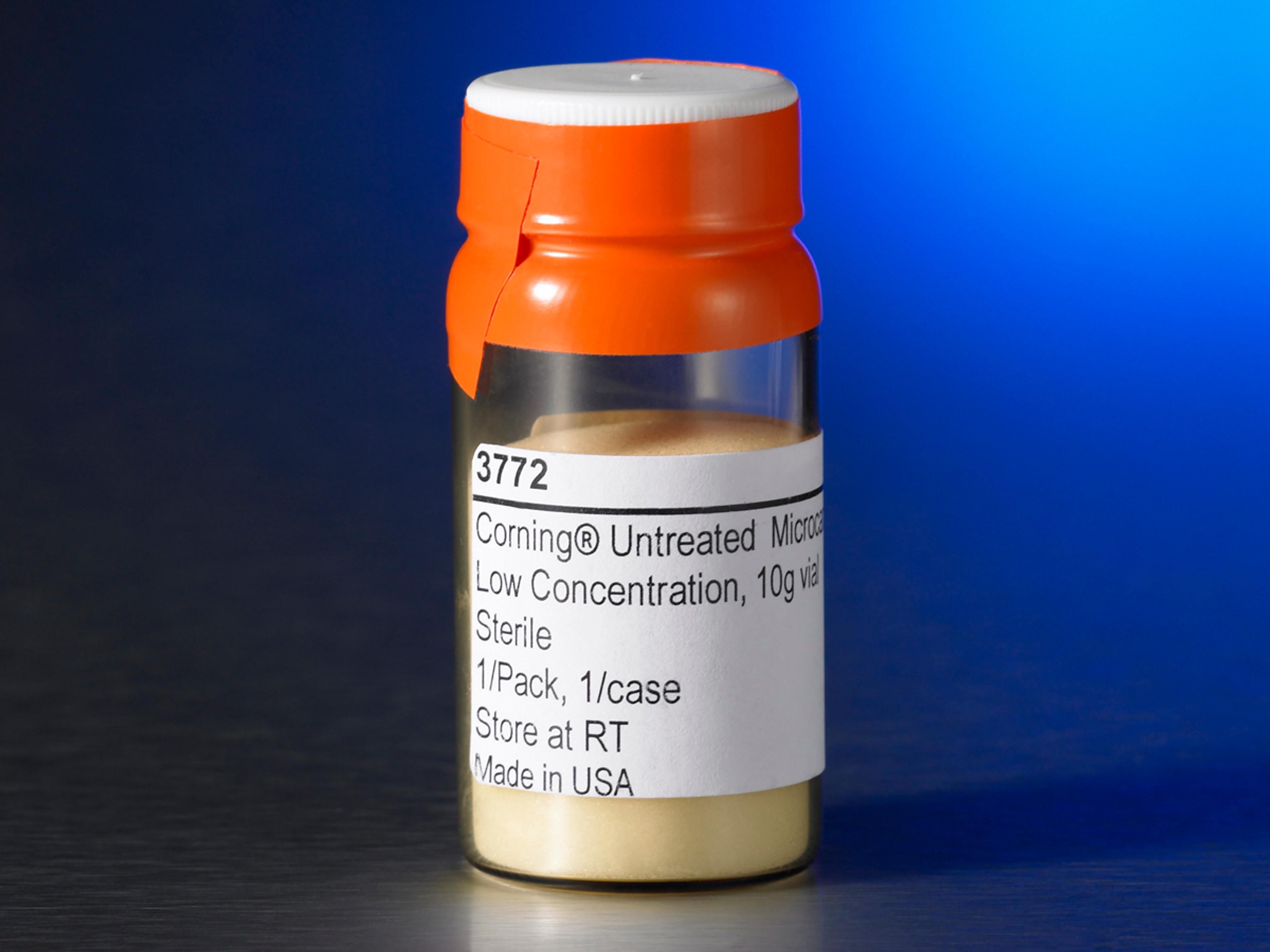 Corning® Untreated Microcarriers, 10g Vial - Corning Life Sciences - Life Sciences