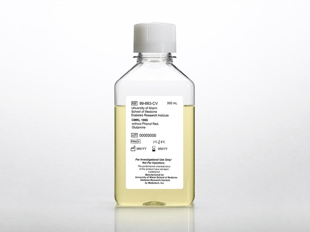 Corning® CMRL 1066 [-] phenol red, L-glutamine - Corning Life Sciences