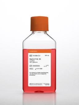 Corning® 500 mL Hams F-12 Medium - Corning Life Sciences