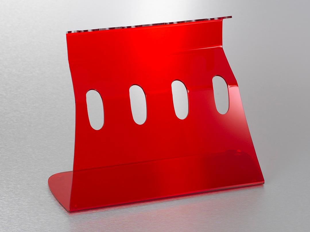 Axygen® Universal Linear Stand for Four Pipettors, Red - Corning Life Sciences - General Lab