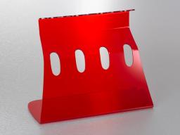 Axygen® Universal Linear Stand for Four Pipettors, Red - Corning Life Sciences - General Lab