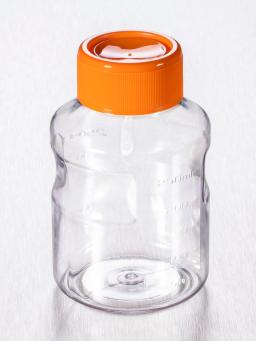 Corning® 250 mL Easy Grip Polystyrene Storage Bottles with 45 mm Caps - Corning Life Sciences - General Lab