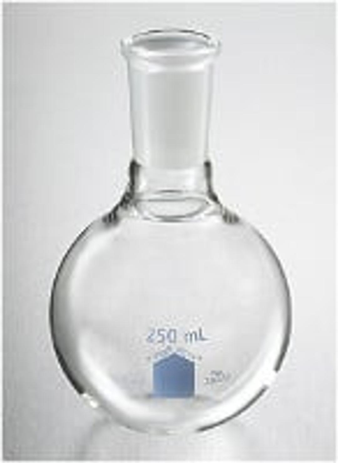 PYREX® VISTA™ 250 mL Short Neck Boiling Flask, Round Bottom, 24/40 Standard Taper Joint - Corning Life Sciences - General Lab