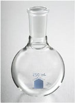 PYREX® VISTA™ 250 mL Short Neck Boiling Flask, Round Bottom, 24/40 Standard Taper Joint - Corning Life Sciences - General Lab