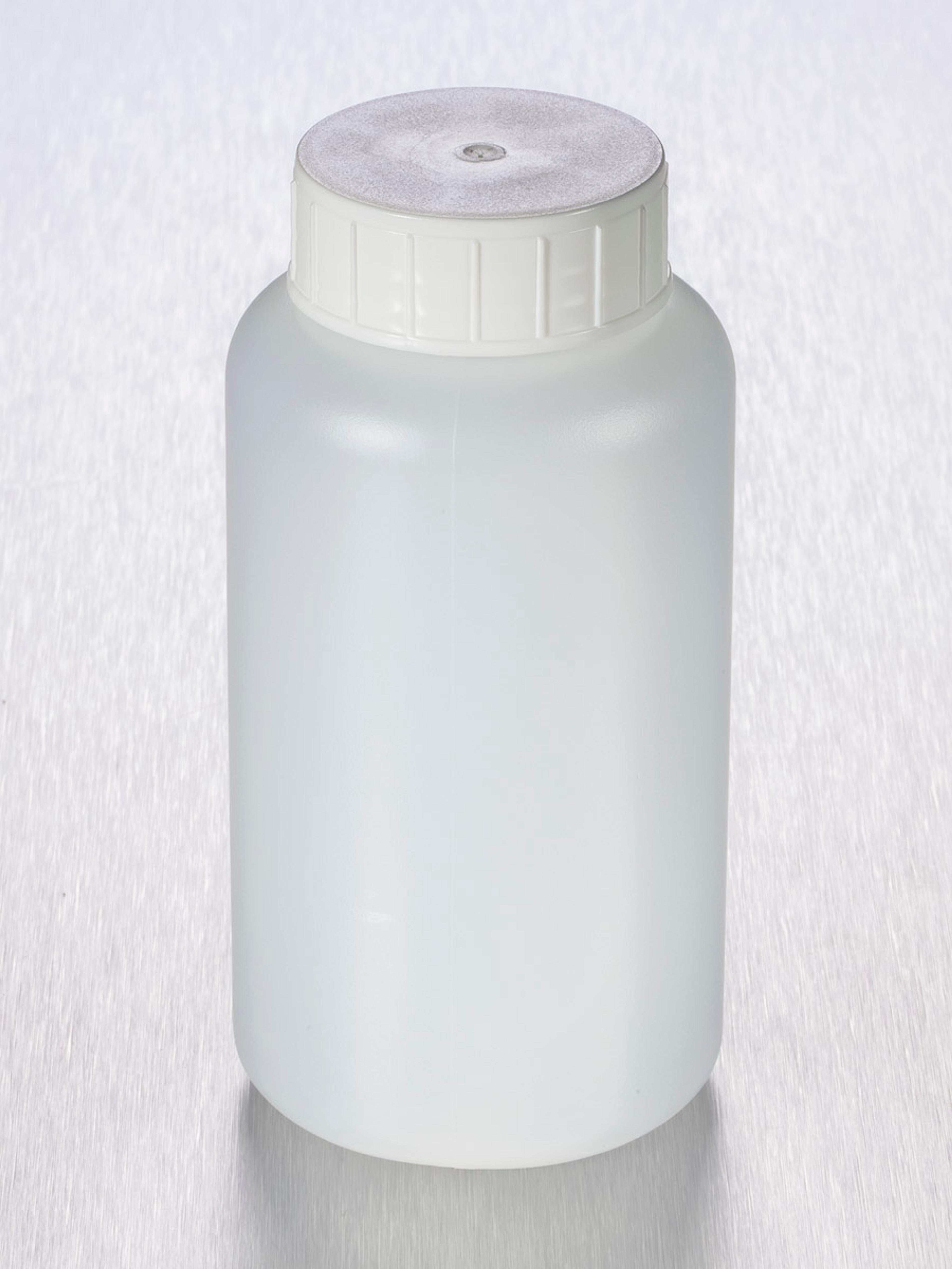 Corning® Gosselin™ Round HDPE Bottle, 250 mL, 37 mm White Cap with Seal, Assembled, 145/Case - Corning Life Sciences