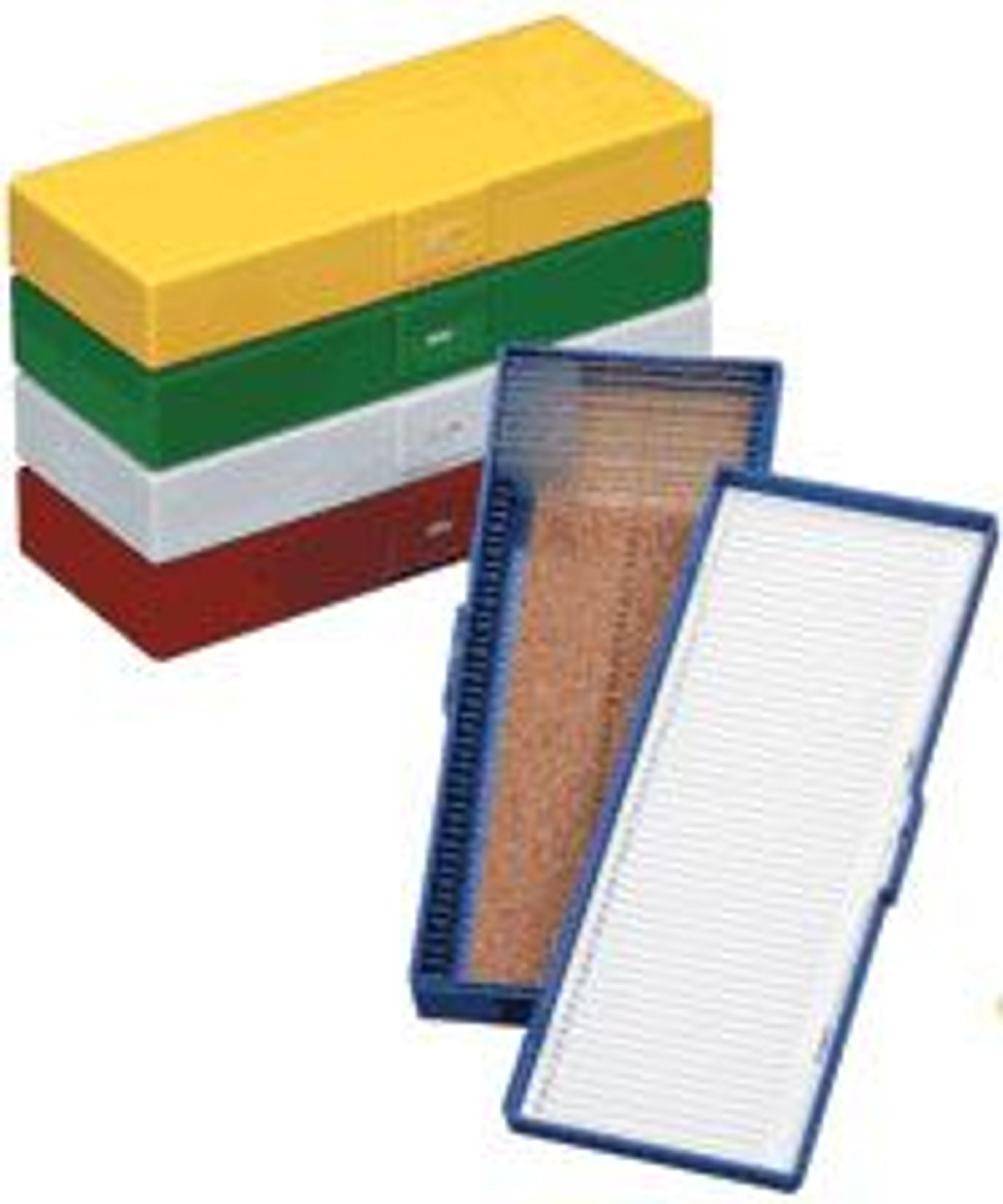 50-Place Microscope Slide Boxes - Heathrow Scientific - Life Sciences