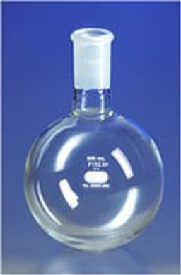 PYREX® 1L Heavy Wall Short Neck Boiling Flask, Round Bottom, 24/40 Standard Taper Joints - Corning Life Sciences - General Lab