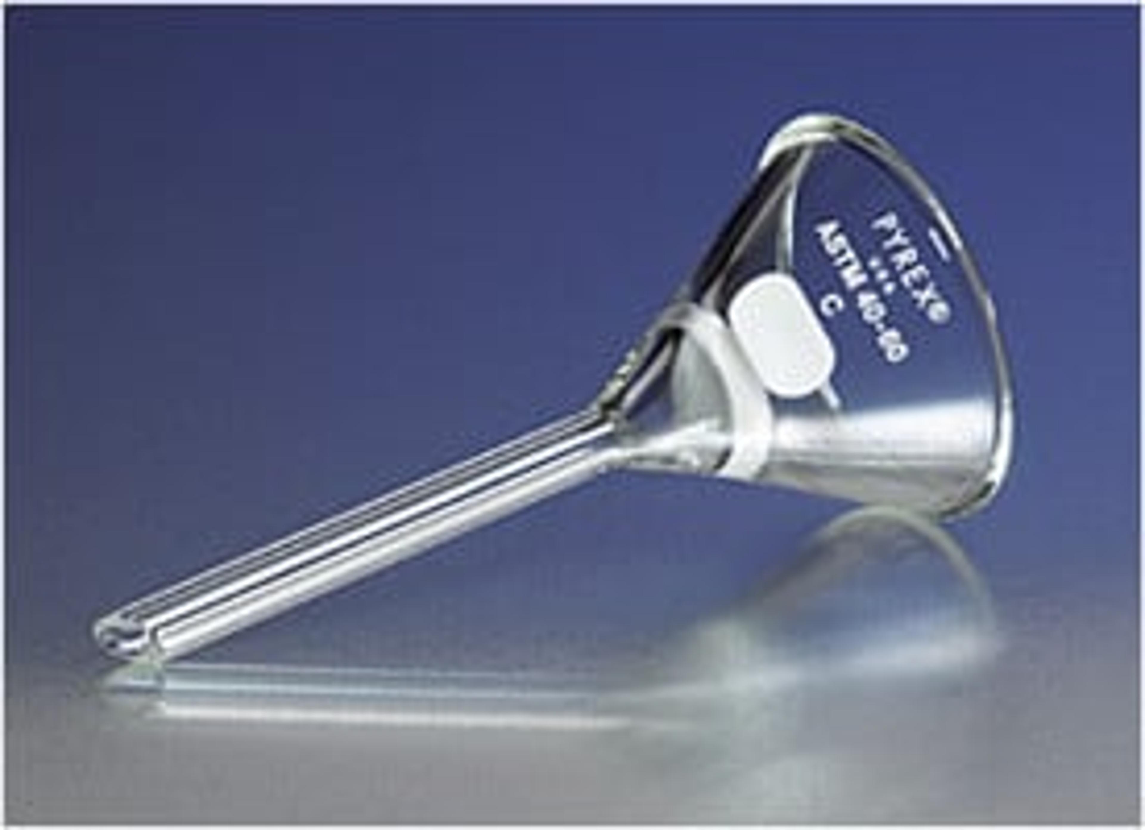 PYREX® Hirsch Funnels with 20 mm Diameter Coarse Porosity Fritted Disc - Corning Life Sciences - General Lab