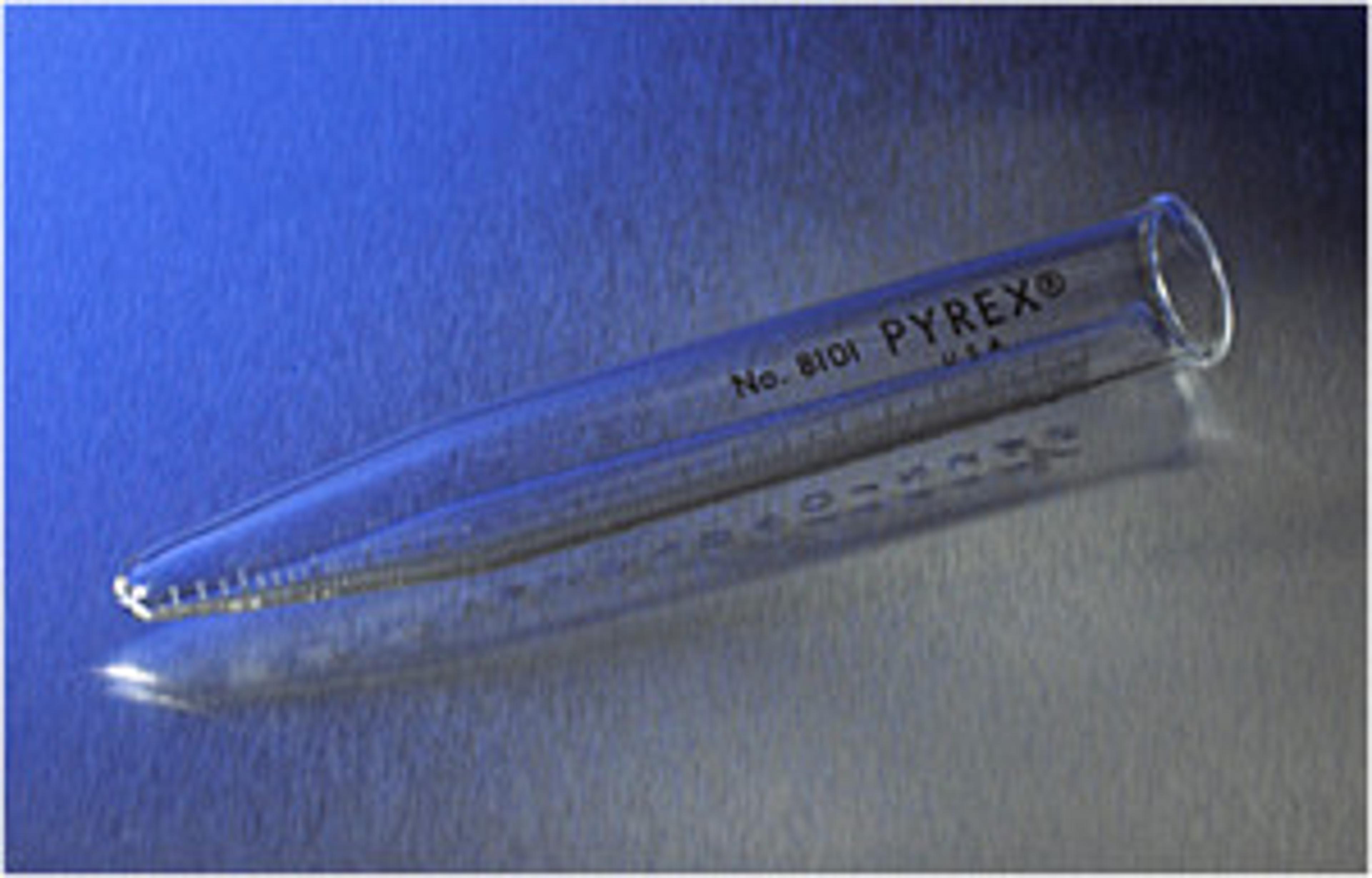 PYREX® 15 mL Conical Centrifuge Tube with Black Graduations, Beaded Rim - Corning Life Sciences - General Lab
