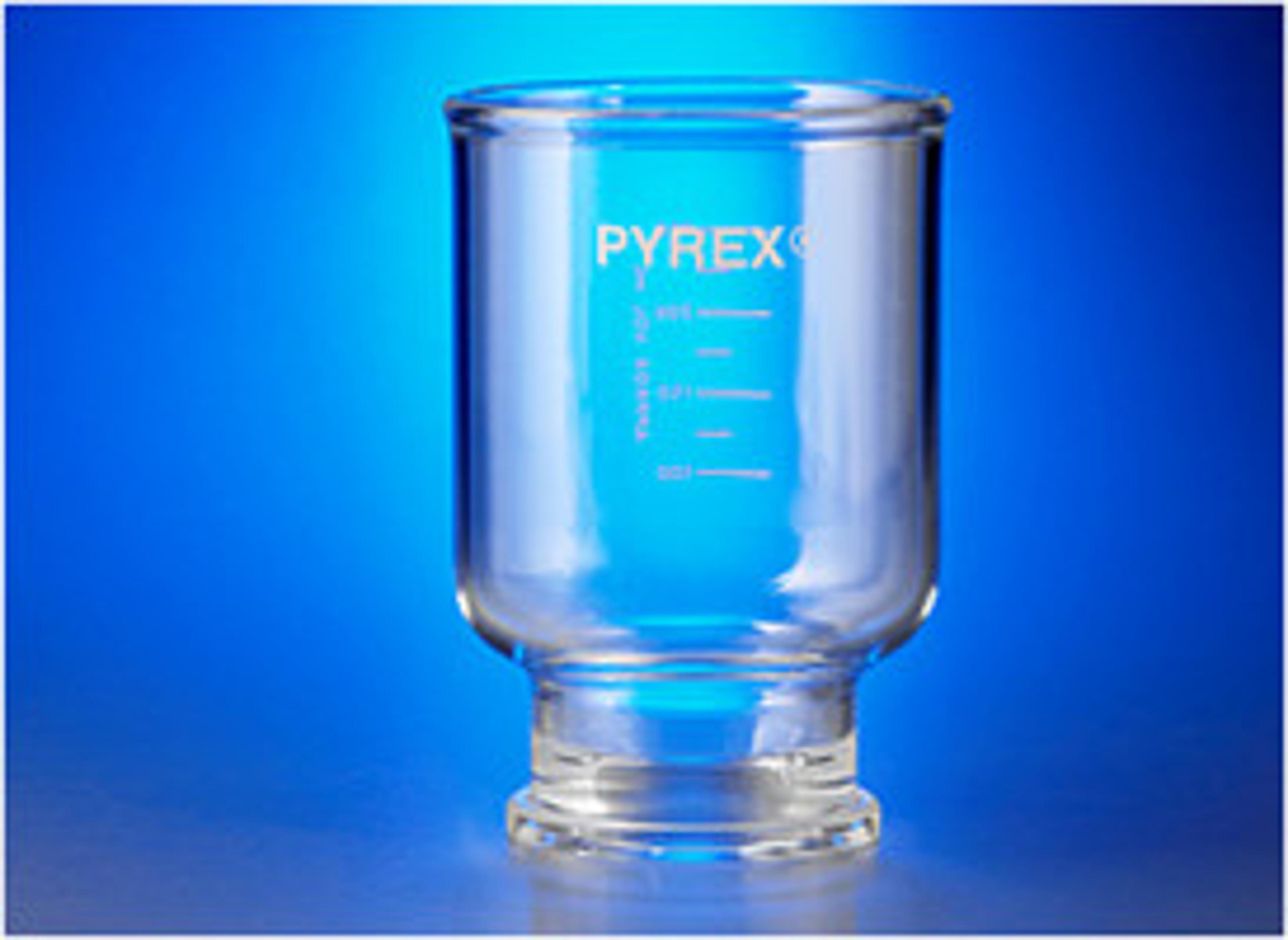 PYREX® 300 mL Graduated Funnel, 47 mm, for Assembly with Fritted Glass Support Base - Corning Life Sciences - General Lab