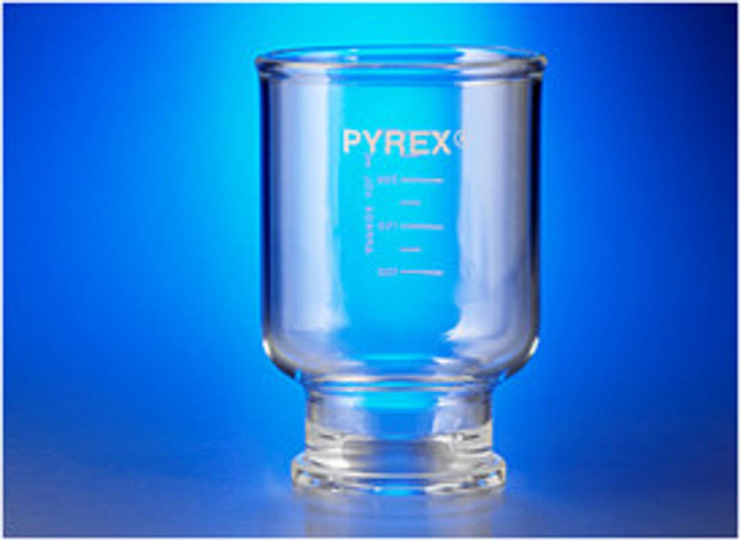 PYREX® 300 mL Graduated Funnel, 47 mm, for Assembly with Fritted Glass Support Base - Corning Life Sciences - General Lab