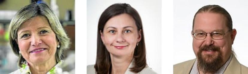 Prof. Cristina Nerín (left), Dr. Yelena Sapozhnikova (middle), and Tim Stratton (right),