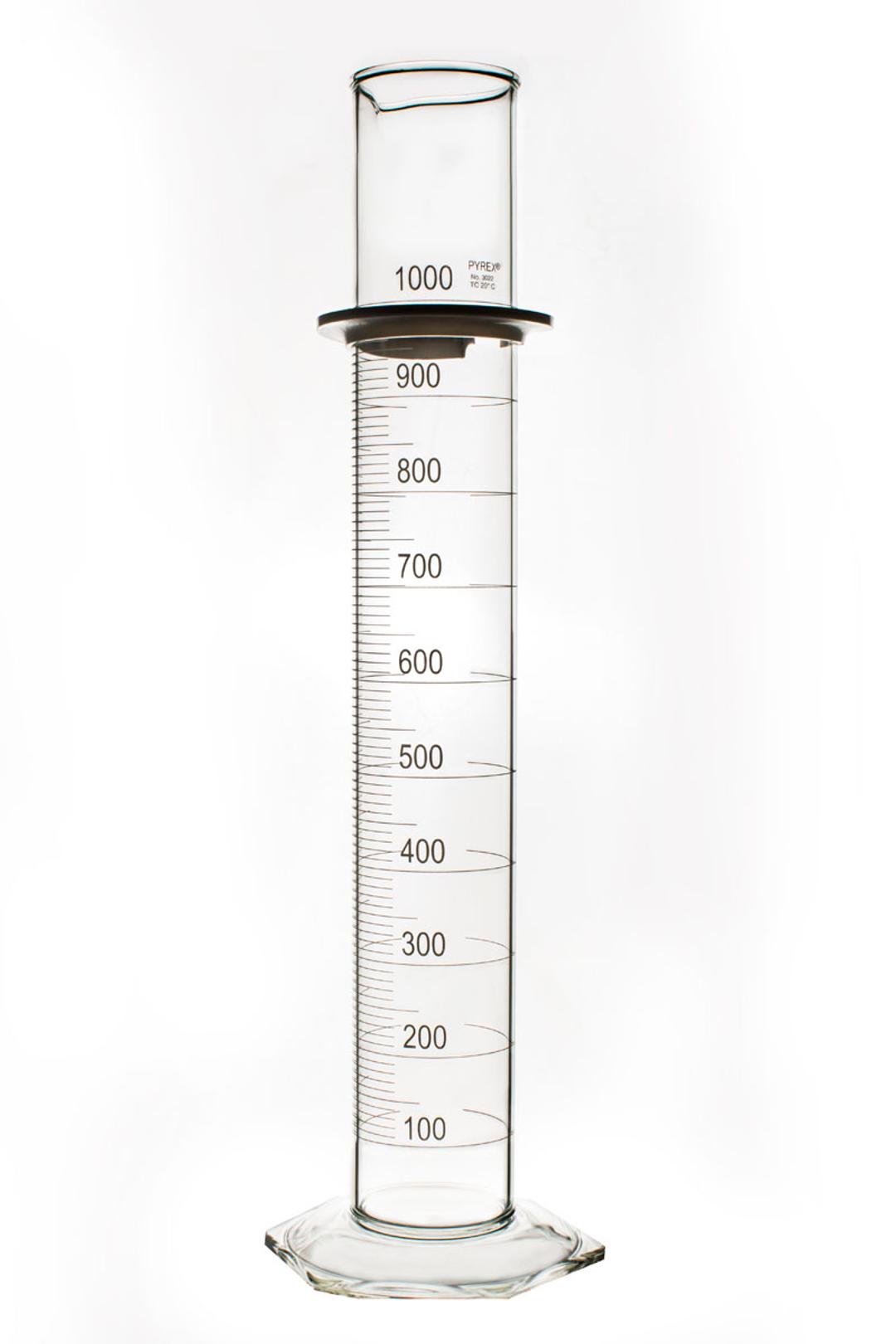 PYREX® Single Metric Scale, 1L Graduated Cylinder, TC - Corning Life Sciences