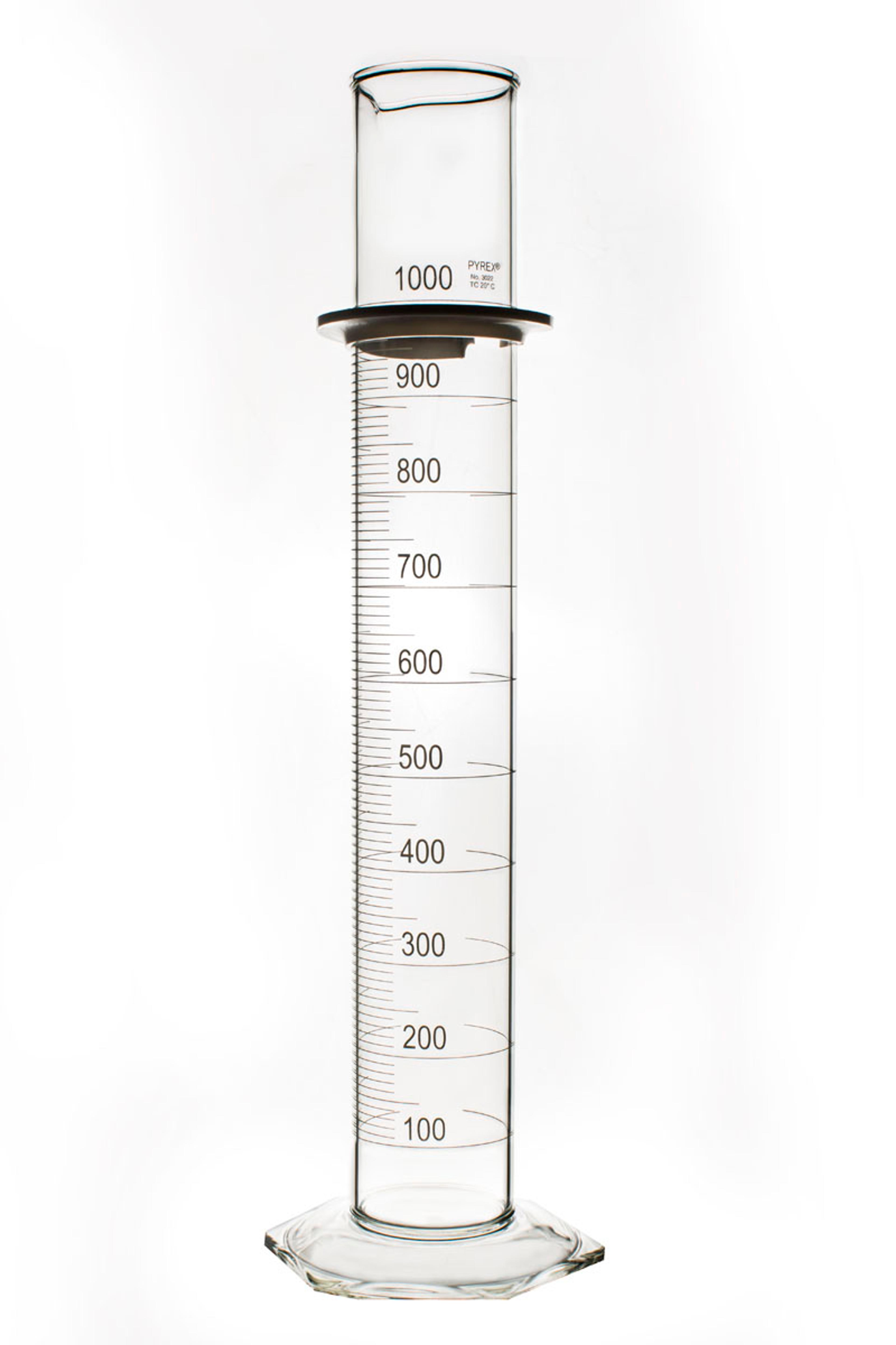 PYREX® Single Metric Scale, 1L Graduated Cylinder, TC - Corning Life Sciences