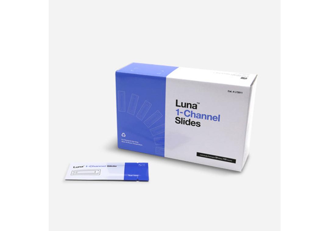 The disposable LUNA™ 1-Channel Slide 