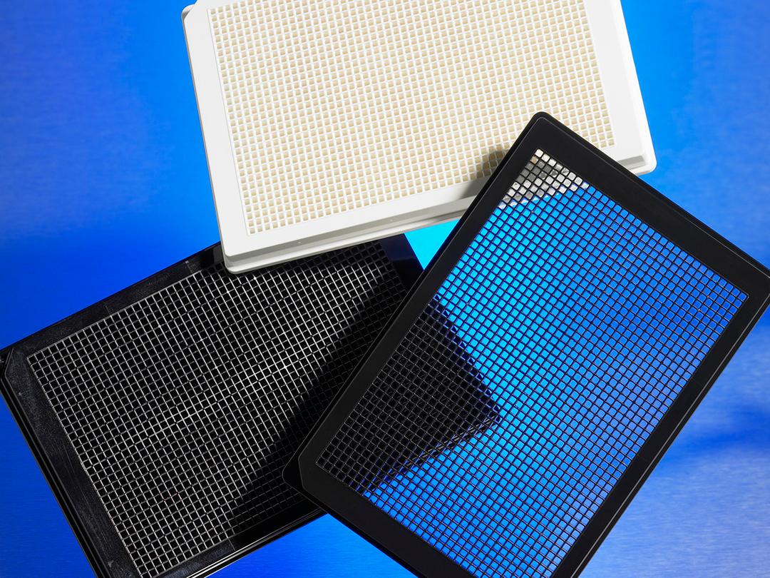 Corning® 1536-well Black, Clear Bottom, Low Base, Polystyrene Not Treated Microplate, 20 per Bag, without Lid, Nonsterile - Corning Life Sciences - Life Sciences