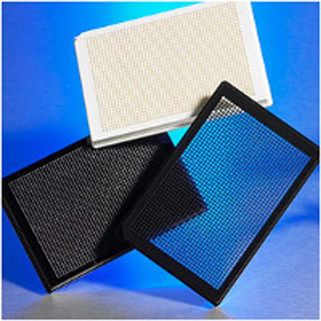 Corning® 1536-well White High Base Cyclic Olefin Copolymer Not Treated Microplate, 10 per Bag, without Lid, with Bar code on Long Side, Nonsterile - Corning Life Sciences - Life Sciences