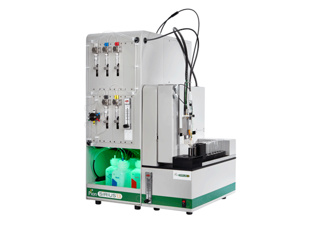 SiriusT3 Automated platform for the determination of Physicochemical Properties - Pion, Inc - Life Sciences