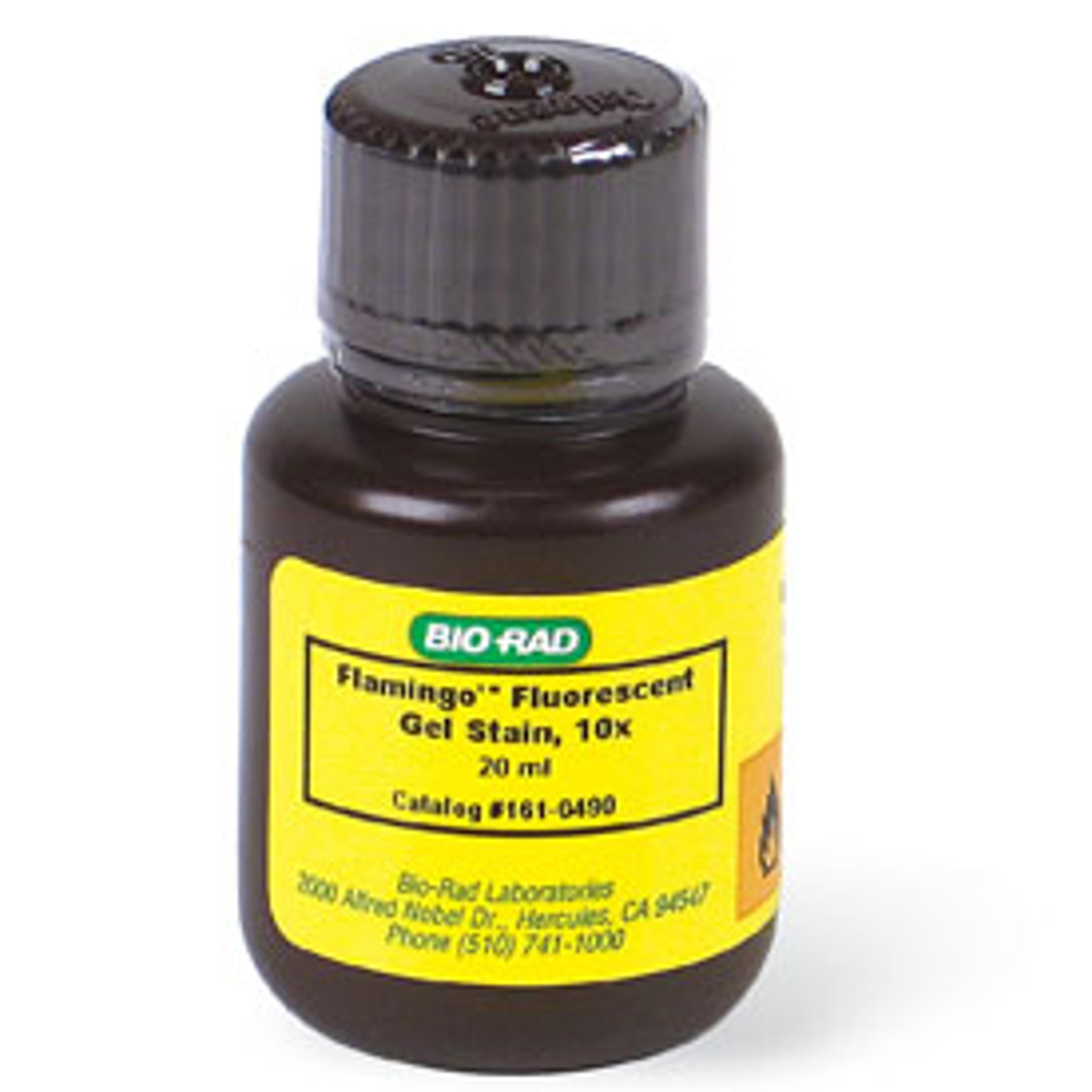 Flamingo™ Fluorescent Protein Gel Stain, 20 ml - Bio-Rad - Life Sciences