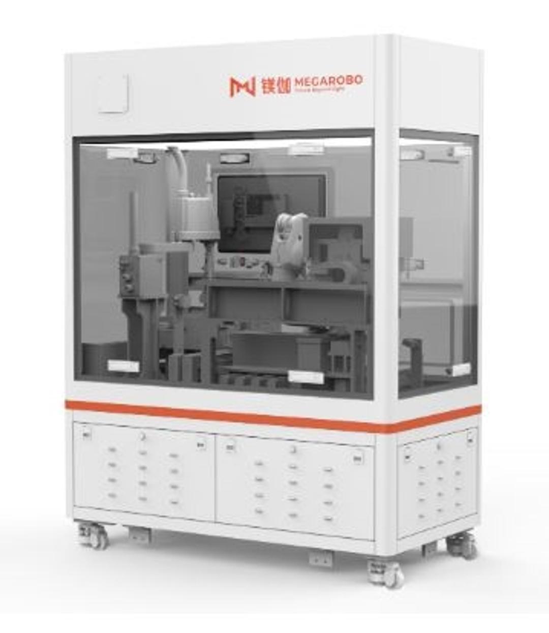 Automated sample transfer processing system MRA-CDS-610 - MEGAROBO Technologies - Lab Automation