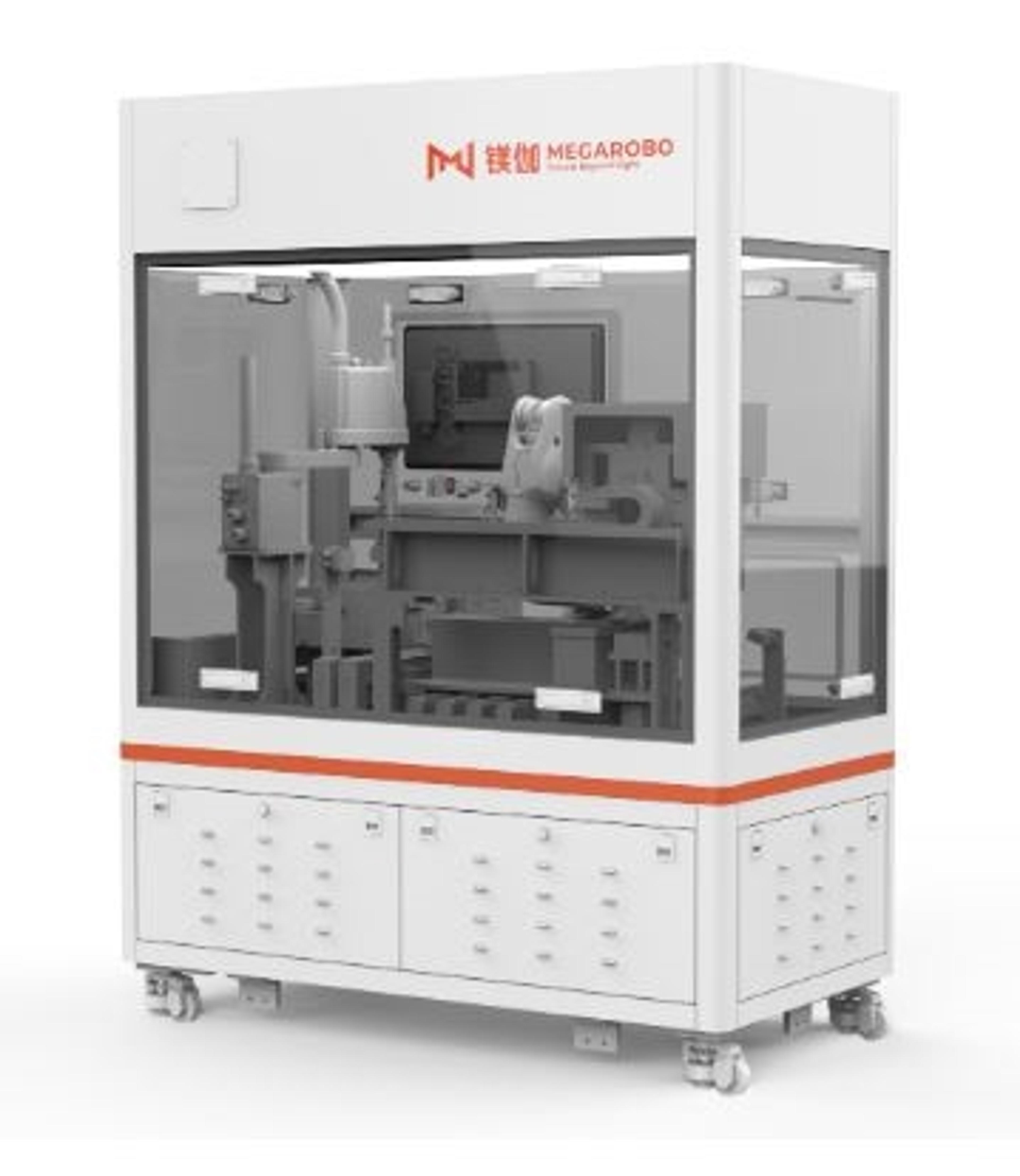Automated sample transfer processing system MRA-CDS-610 - MEGAROBO Technologies - Lab Automation