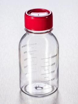 Costar® 250 mL Traditional Style Polystyrene Storage Bottles with 45 mm Caps - Corning Life Sciences - General Lab