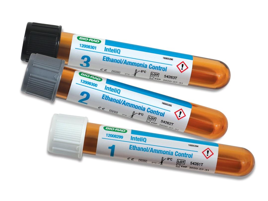 InteliQ Ethanol/Ammonia Control - Bio-Rad - Clinical Diagnostics
