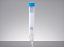 Falcon® 15 mL High Clarity PP Centrifuge Tube, Conical Bottom, with Dome Seal Screw Cap, Sterile, 50/Rack, 500/Case - Corning Life Sciences